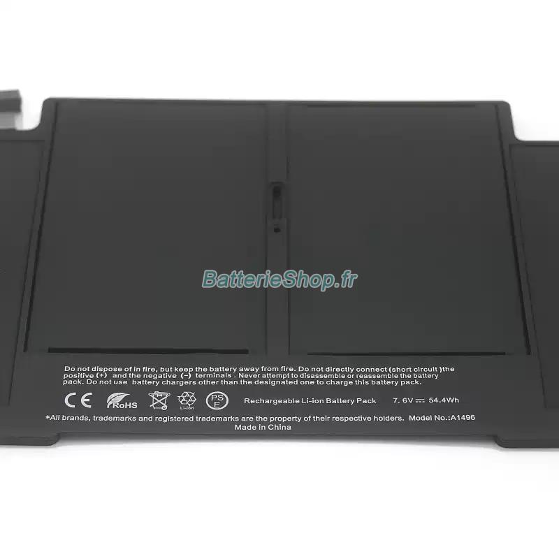 Batterie pour Apple MacBook Air Core i5 1.8 13 Inch(2017) A1466 
