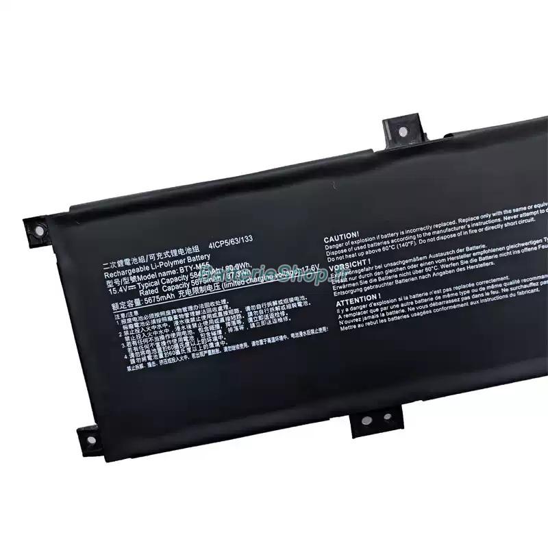 Batterie pour MSI Pulse GL66 12UGK-453FR 
